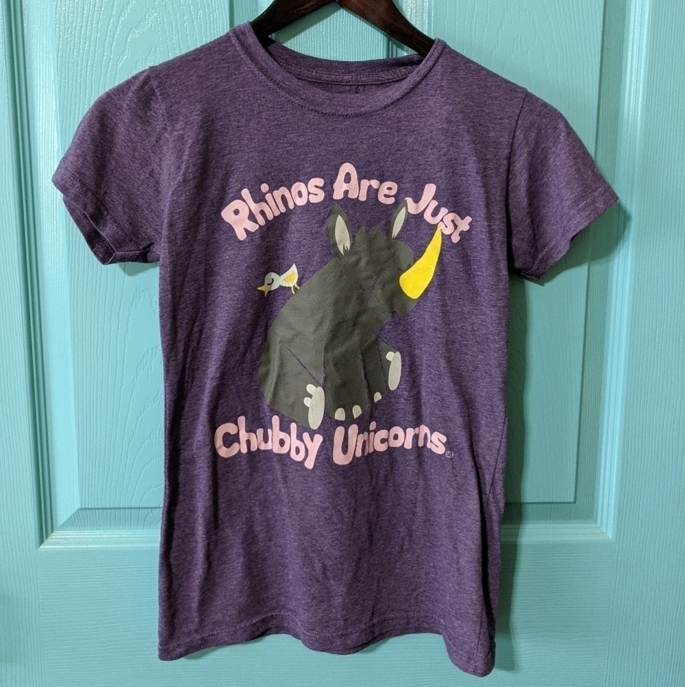 2/$20 Rinos Are Just Chubby Unicorns T Shirt